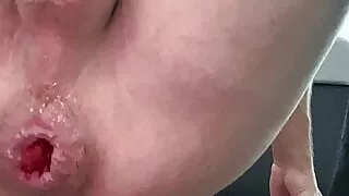 After 3 Hours in my Sissy asscunt