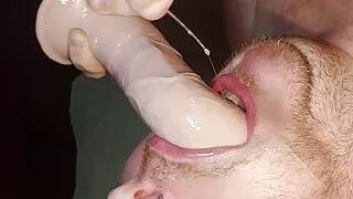 Deepthroat 2 dildo training pt2