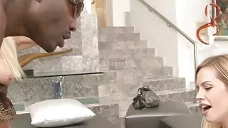 Big Black Stallion Fucks Me and My Stepmom