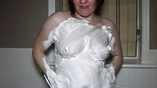 Tart in Shaving Foam