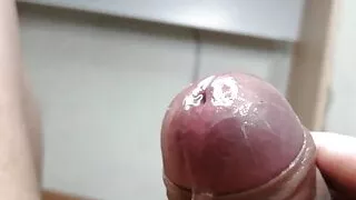 Close Up Precum und Cumshot Slowmotion