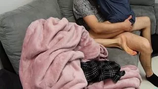 he fucks me very hard and cums on my tits