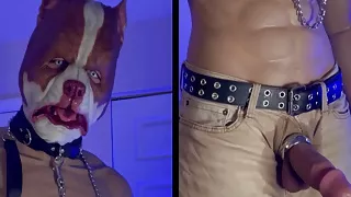 Clyde the Rubber Creature Jacks Off and Cums