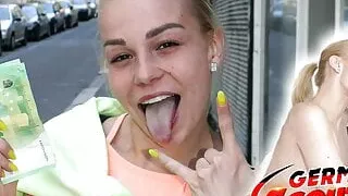 German Scout - Tiny Girl Rebecca Black Picked Up And Fucked Raw