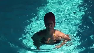 Annadevot - Swimming in Bikini