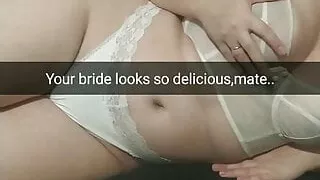 Cheating bride with big boobs Milky Mari -Part 1