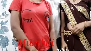 Indian threesome video, Mumbai Ashu sex video, anal sex