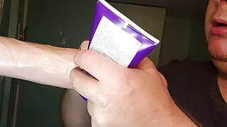 Facefuck 14 inch dildo