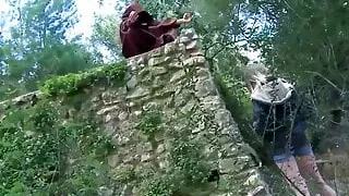 Hottest Teen Pussy on Xhamster got banged outdoors