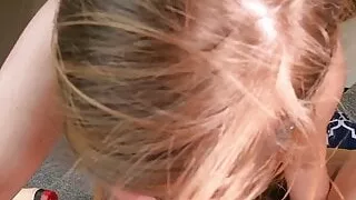 Cute girl plays with 2 cocks and gets facial  - ENFJandINFP