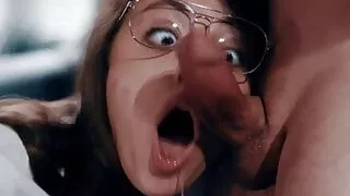 Busty milf stepmom rides stepson who’s facesitted by stepsis