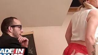 Hot teen learns anal sex with her private teacher