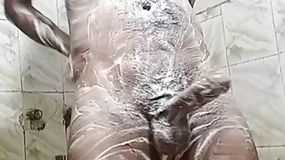 stepbrother was taking a nude bath i secretly made a video him