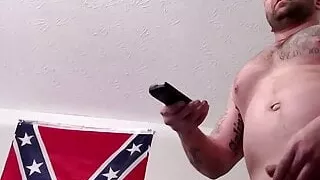 Buff inked amateur Duncan Dixxx blown by black mature homo