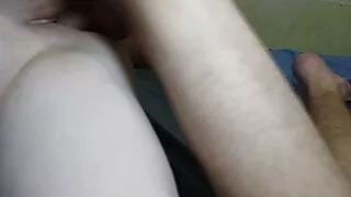 Tight pussy orgasm – close-up fuck of a young student