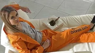 Tattooed Latina Babe Breaks Out Of Prison For Her Sugar Daddy