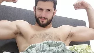 Cocky Straight Muscle Alpha - Lazy Hairy Chested Young Man