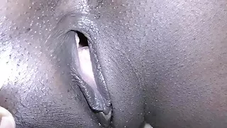 Serie queefing ebony cute hole queefing with big white cock