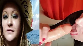 Heute bist du das Mädchen, das den großen saftigen Schwanz von