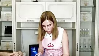 A lesson in deep penis depilation