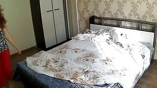 mom made the bed and made a decent stepson. Big ass anal