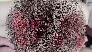 Jerk off under my feet! Cum on my red nylon foot!