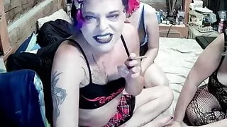 Translesbian 3way Mistress Cys House of Whorrors 10.2.21 XXX