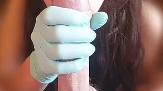 Wife gives a perfect sensual blowjob