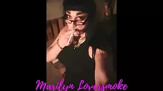 Marilyn Smoking After Dark