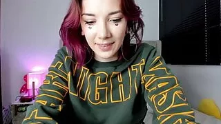 Colombian otaku masturbates intensely for you on webcam