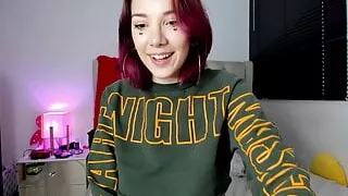 Colombian redhead with big tits tries to tempt you