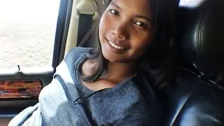 Hurricane Irma survivor, 8 months pregnant Thai Teen deepthroating