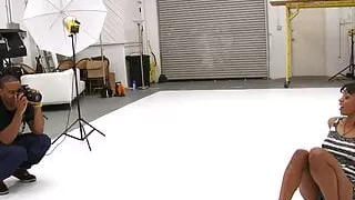 Photo shooting with Prosha – she gets fucked afterwards