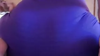 My round ass is going right in your face