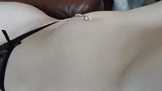 Belly bulge from fucking machine