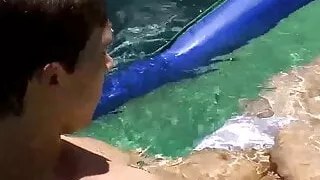 Adorable amateur Patrick Kennedy jerks off over his undies