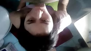 Cute Blowjob In Bathroom