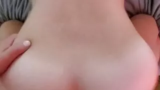 Fucking Her Hairy Pussy from Behind with Pleasure