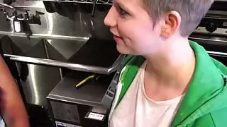 Lesbians Penny Barber and Alani Pi have big tits