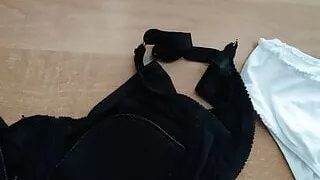 Cum in stepmom's bra