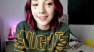 Cosmic girl knows how to make daddy horny with her big tits