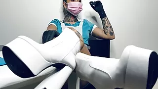 Examination of the protective gear