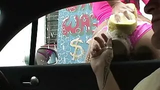 Geeky brunette with glasses moans while getting a hard pounding