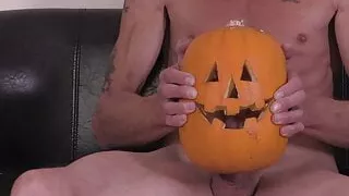 I Caught My Man Fucking A Pumpkin With His HUGE Cock