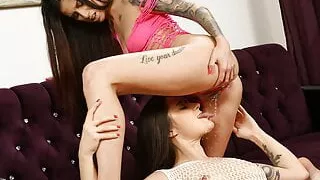 Piss Tasting Lesbians Finger Each Other