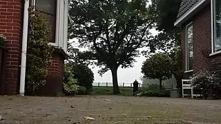 Slave and loser outdoor