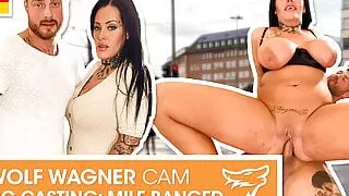 BBW MILF with TATTOOS - I fuck her fat pussy! WolfWagner.com