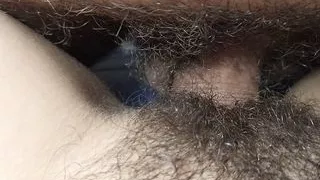 Cum On Hairy Pussy