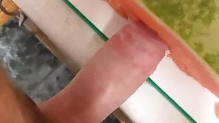 Fucking a Watermelon