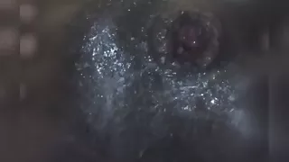 DL Bottom Gaping Ass After Dildo